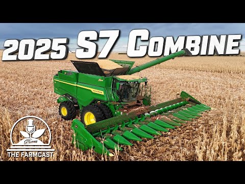 Corn Harvest with the 2025 S7 John Deere Combine • 20% Productivity Boost! FarmCast Ep38 #S7Combines