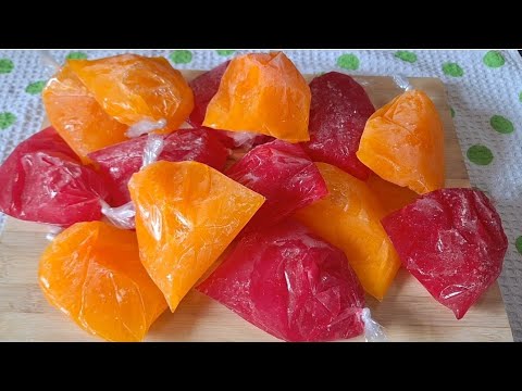 How to make soft flavored ice pops at home || Make soft ice lollies at home || Soft Ice candy recipe