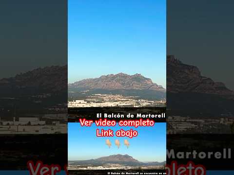 Balcón de Montserrat - Martorell #youtubeshorts #remix #shorts #short #montserrat #barcelona