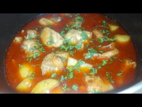 Aloo Gosht Recipe||aloo ghost ka salan By Mom and Zahra