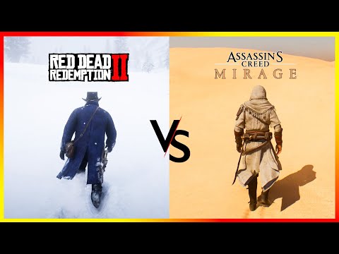 AC Mirage vs RDR 2 - Comparison of Details! Which is Best?