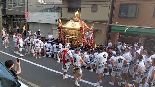 玉神輿陸渡御2024年天神祭本宮