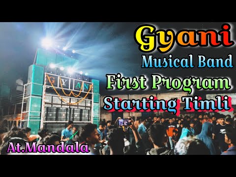 First Program !! starting Timli !! Gyani_Musical_Band !! At.mandala