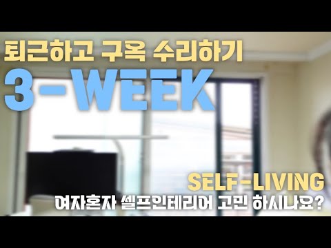 #셀프도배 벽지 뜯는 방법 3주 기록 총정리