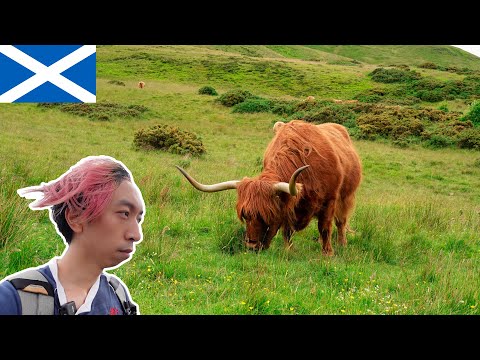 Thai guy hiking in Scotland first time! | ไปเดินเขาที่สก๊อตแลนด๋ !