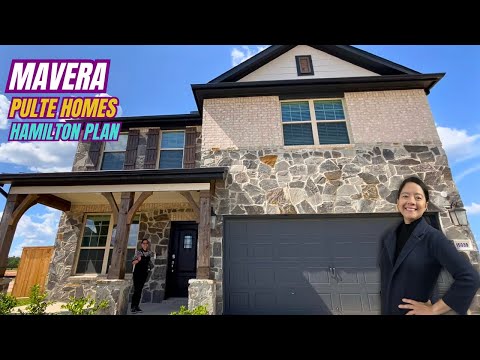 Featuring the HAMILTON plan in the MAVERA Community! | Pulte Homes | Conroe TX Homes for Sale