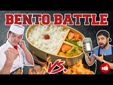 Can I Make a Japanese BENTO Better than @CHEFPKR ?! | BENTO BATTLE