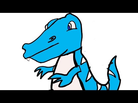 Learning with Dino -The Letter M