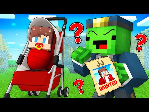 How Can JJ Escape WANTED in Minecraft? (Maizen)