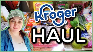 KROGER HAUL | 1-Week Grocery Haul & Meal Plan