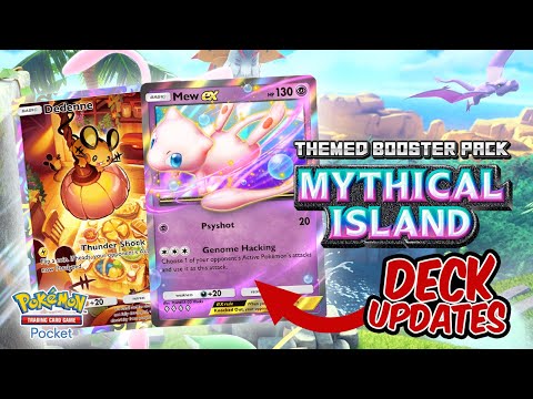 Big changes to the best TCG Pocket decks coming with Mythical Island