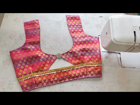 Most popular Blouse Back Neck Design | Blouse Back Neck Design 2024 | Blouse cutting and stitching