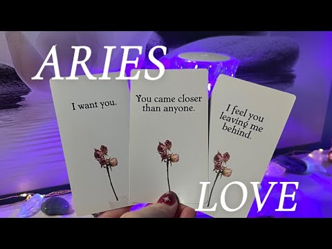 ❤ARIES LOVE ☎They are Having a BIG Realization About U; Turning Out Better Then U Expected..