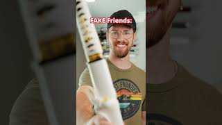 Proving REAL Friendship With a Katana