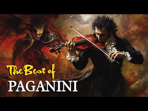 The best of Paganini | Most famous classical pieces🎼Classic images generated from AI