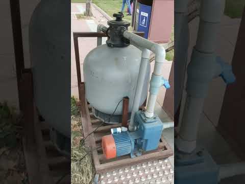 Top Mount Sand Filter | Filter feed pump #plumbingengineering #plumbing #pumps #filter #shorts