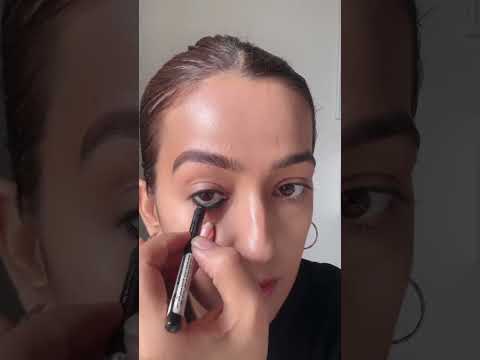 How I apply kajal ?My signature kohl look requested by so many of you #kajal #kohleyes #smudgeproof