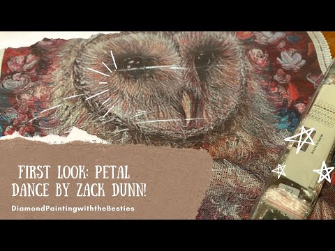 First Look: Petals Dance By Zack Dunn From P.A.M. Diamond Paintings!