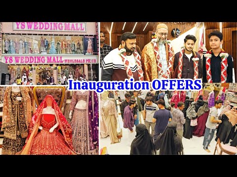 YS Wedding Mall Inauguration OFFERS ₹1000/4 Suits Bumper Lucky Draw Win Gold Ring Buy 1 Get 2 FREE