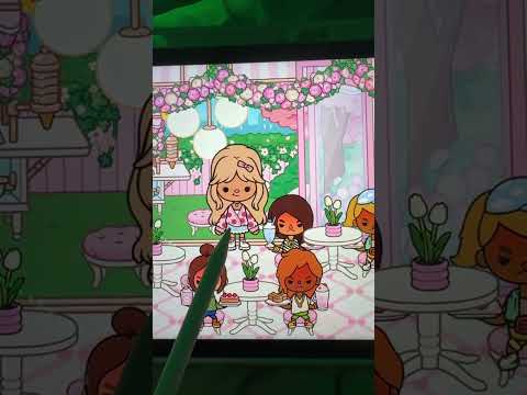 THE PINK BAKERY CAFE 🍰☕️ || *WITH VOICE* || Toca Boca TikTok Roleplay