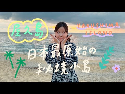 日本最原始の秘境小島 #屋久島🌼李佳穎