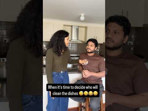 Guess who cleaned 😌🌝                        #couple  #trending #shorts #comedy #mallu #funny