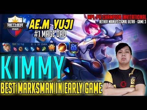 KIMMY Best Marksman in Early Game YUJI MAGE DAD | MPL CHAMPION INVITATIONAL DAY 3