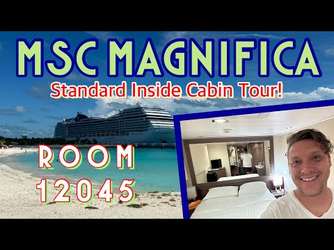 ROOM TOUR: MSC Magnifica Standard Interior Stateroom 12045