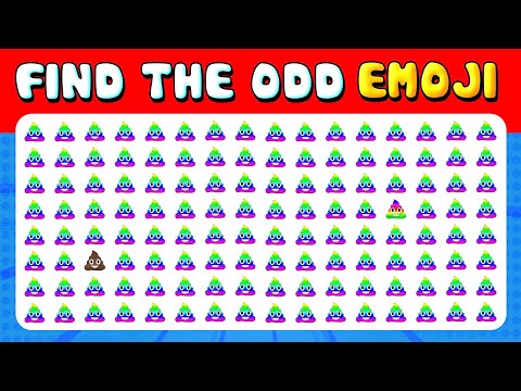 257 Puzzles for GENIUS 🧩 | Find the ODD One Out | Emoji Quiz 🦄💎 Easy, Medium, Hard Levels