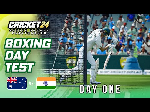 Australia v India - 4th Test | Day One | Cricket 24 Playthrough