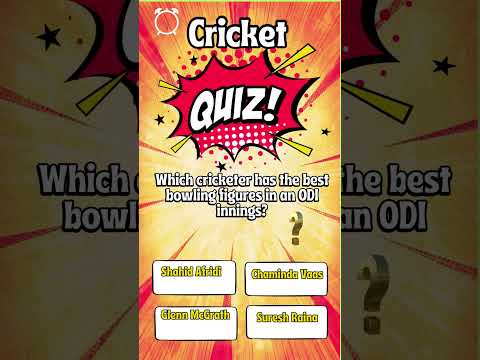 Ultimate Cricket Trivia Quiz