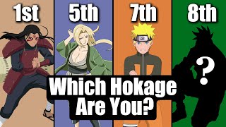 WHICH HOKAGE ARE YOU FROM NARUTO? 🍥🍃