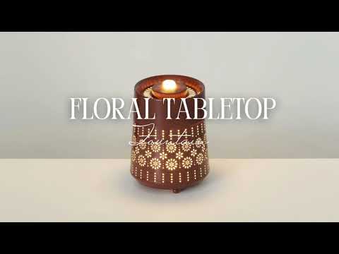 Floral Tabletop Fountain