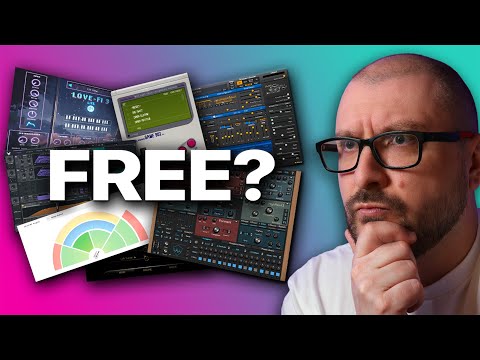 I found 8 amazing FREE instrument plugins for GarageBand & Logic Pro!