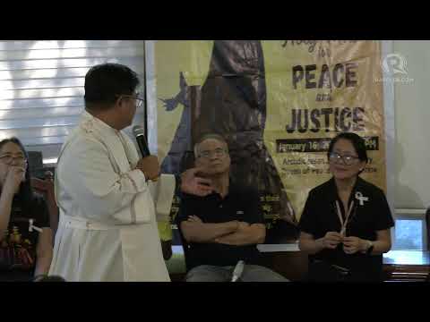 LIVE: Priests, activists hold press conference on Duterte impeachment