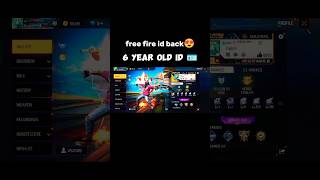 6 YEAR OLD FREE FIRE ID BACK