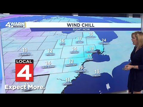 Metro Detroit weather forecast Jan. 13, 2025 -- 6 a.m. Update