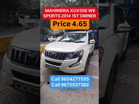 MAHINDRA XUV500 W8 SPORTS 2014 1ST OWNER Price 4.65 #reel #reels #reelvideo