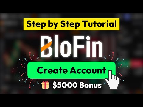 How to create an account on BloFin ✅ Sign up on BloFin Tutorial