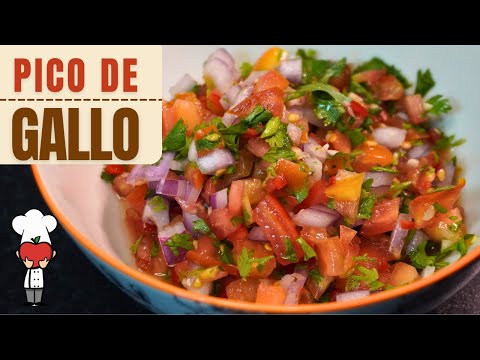 How To Make Pico De Gallo, Mexican Style