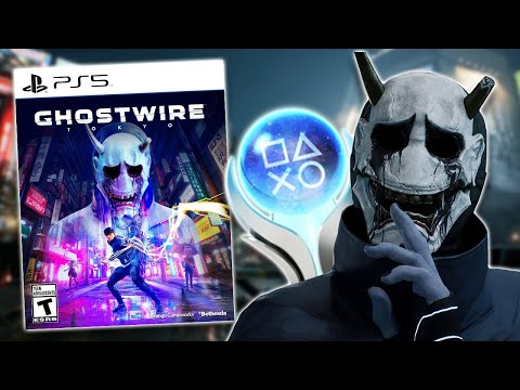 Ghostwire: Tokyo's Platinum Was TEDIOUS… But Still Fun?