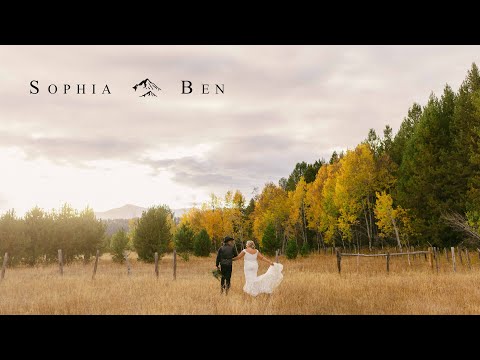 Beautiful Country Wedding in the Idaho Mountains // Sophia + Ben