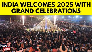 New Year Celebration 2025 |  India Welcomes 2025 With Celebrations | Happy New Year 2025 | News18