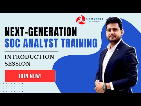 Next-Generation SOC Analyst Training - Introduction Batch