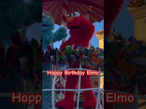 Happy Birthday Elmo! #elmo #sesamestreet #seaworldorlando