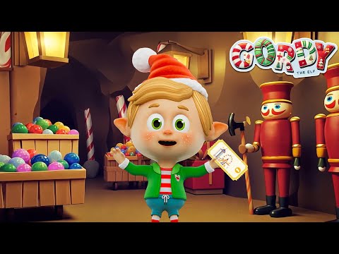 Gordy Saves Santa's Toy Soldiers! 🎅 | Gordy the Elf | Kids TV Shows | Cartoons For Kids | Fun Anime