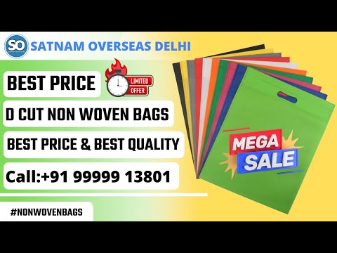 Non Woven Bags | D Cut Non Woven Bags |Factory manufacturer wholesaler Best Prices,Nonwoven Business