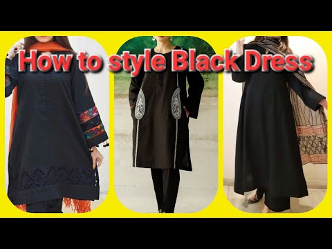 Great Ideas to Style Black Dresses new and stylish Amazing IDEAS 💡