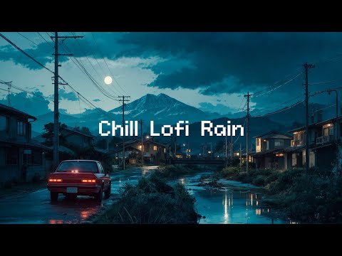 Chill Japanese Lofi Rain 🌧️🇯🇵 90's Lofi City 🎵 Beats To Chill / Relax