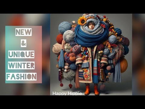 New and unique winter fashion | colorful winter outfit ideas | latest winter fashion |western style